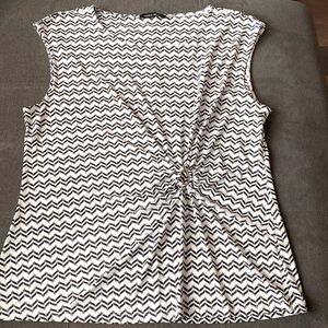 Ivanka Trump Chevron Top